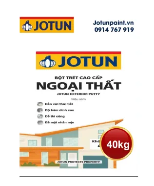 Bột trét cao cấp ngoại thất Jotun 40kg