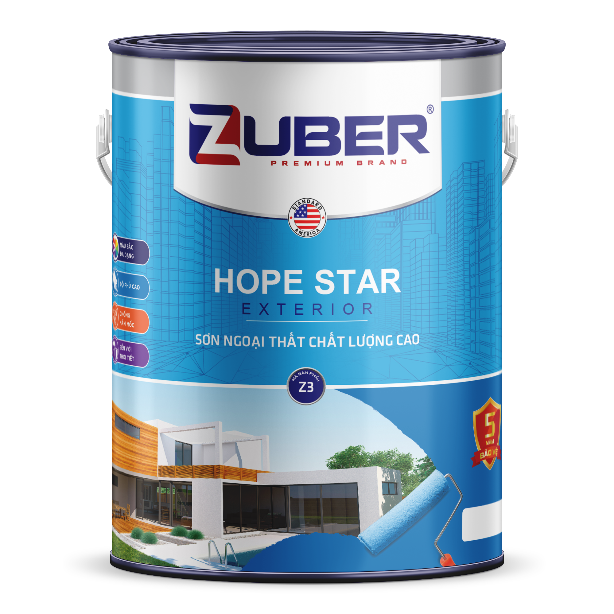 Sơn ngoại thất chất lượng cao – HOPE STAR