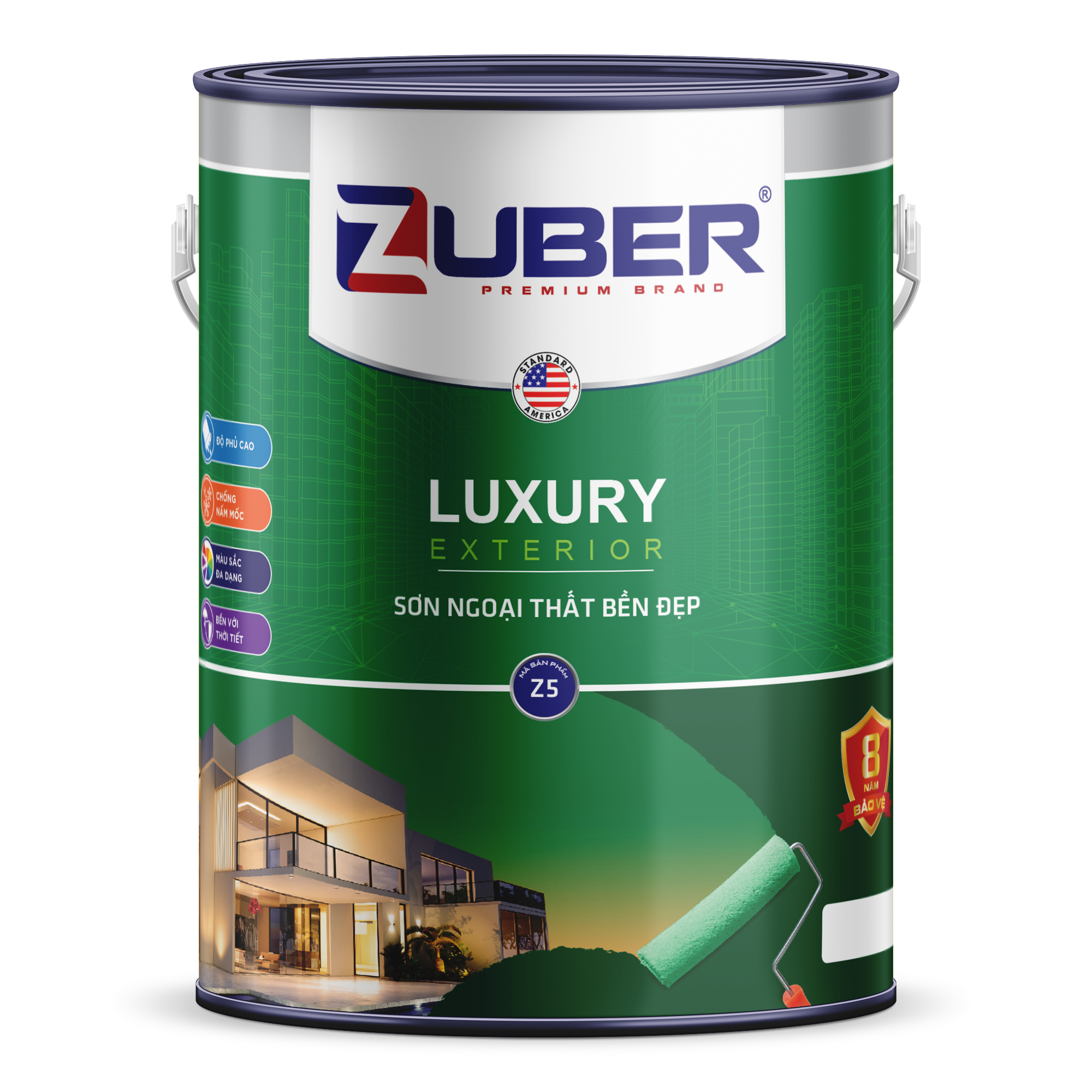 Sơn ngoại thất bền đẹp – LUXURY Z5